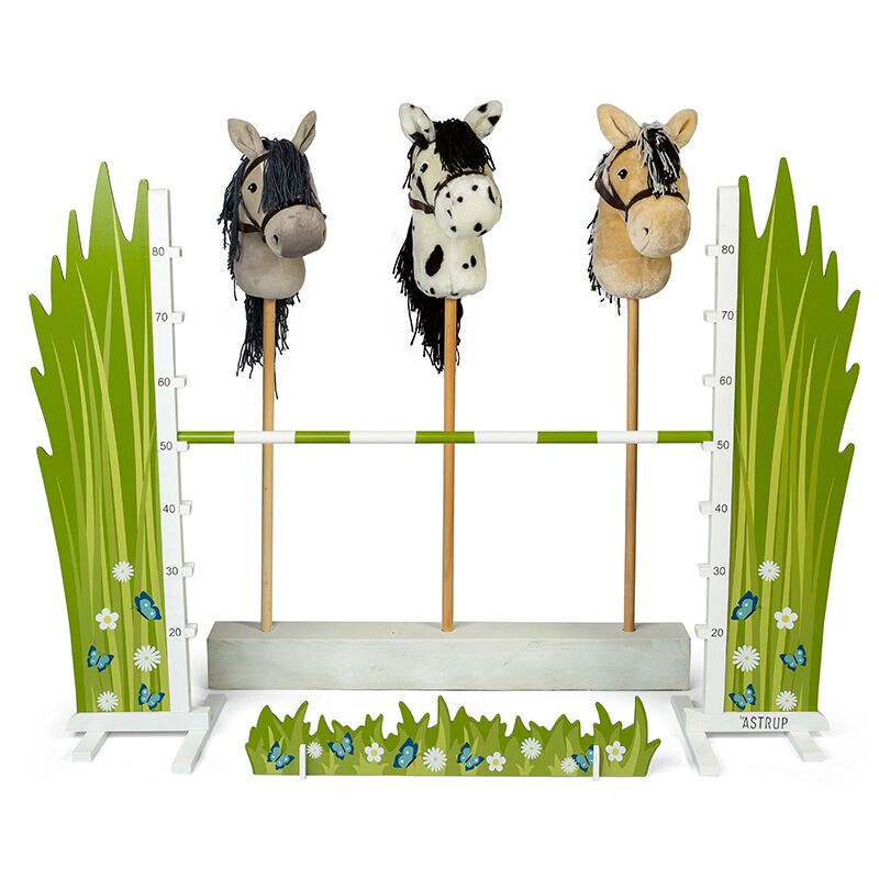 Sprung-Hindernis für die Hobby Horses im Blumendesign – Bild 1