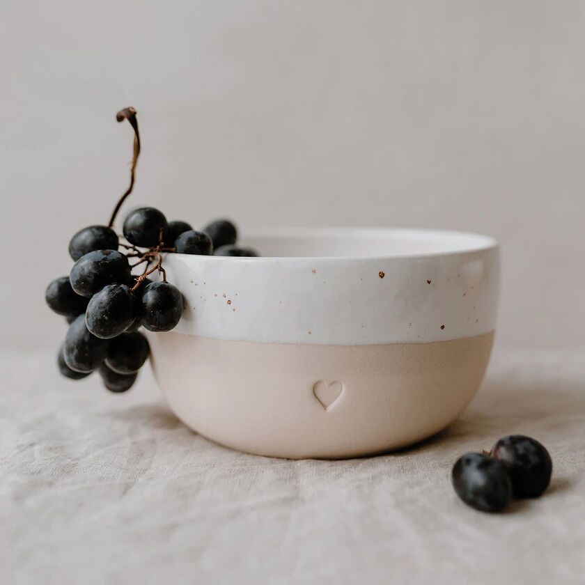 schuessel_herz Steingut-Schüssel "Herz" – Bild 1