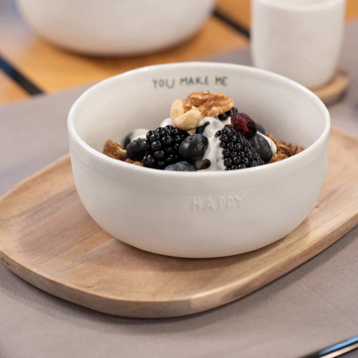 Schale "You make me happy" – Bild 1