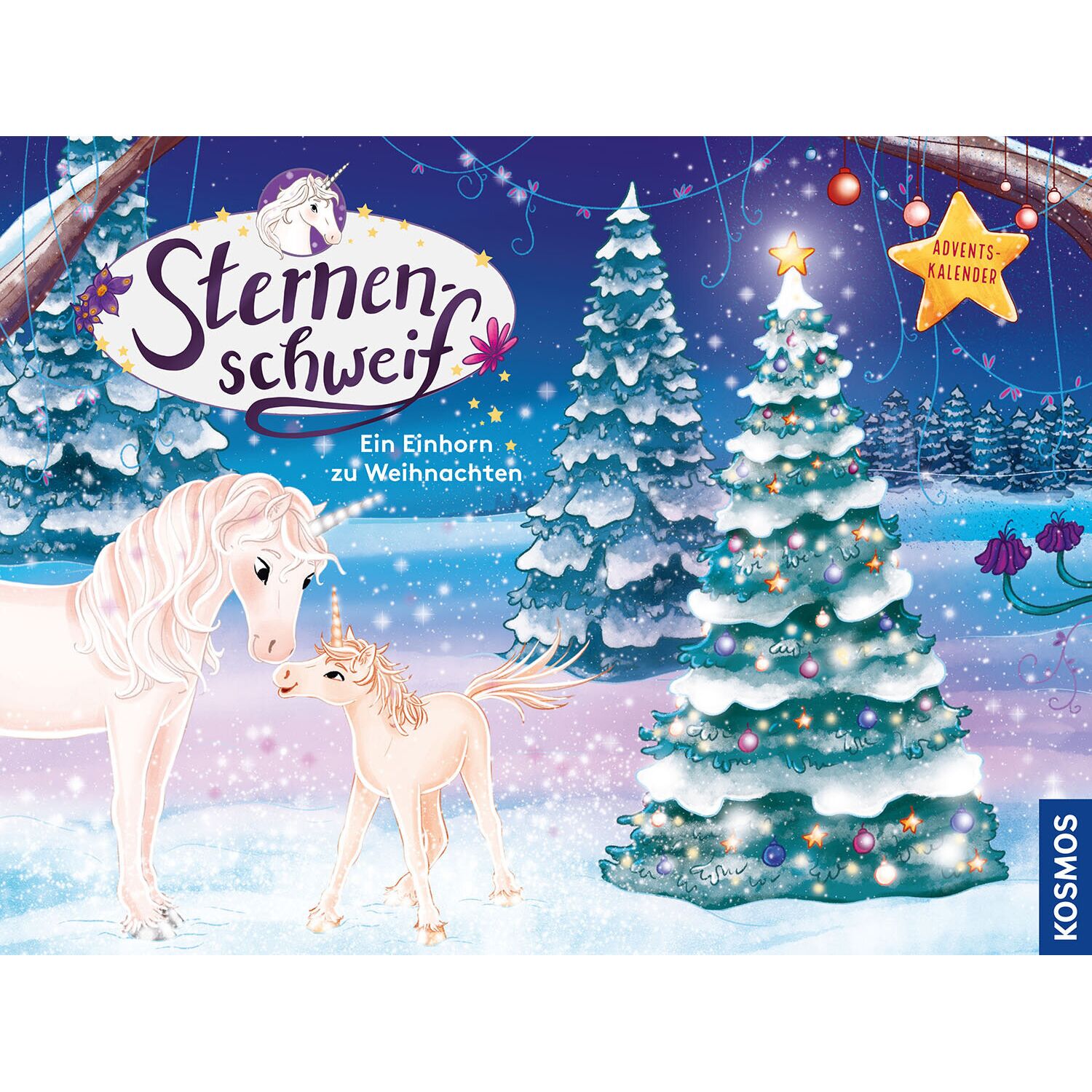 Adventskalender Sternenschweif "Ein Einhorn zu Weihnachten" – Bild 1