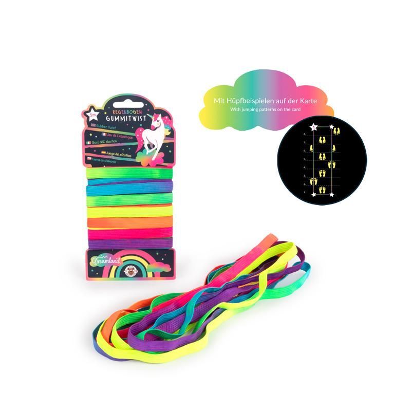 Gummitwist "Regenbogen" (5 m) – Bild 1