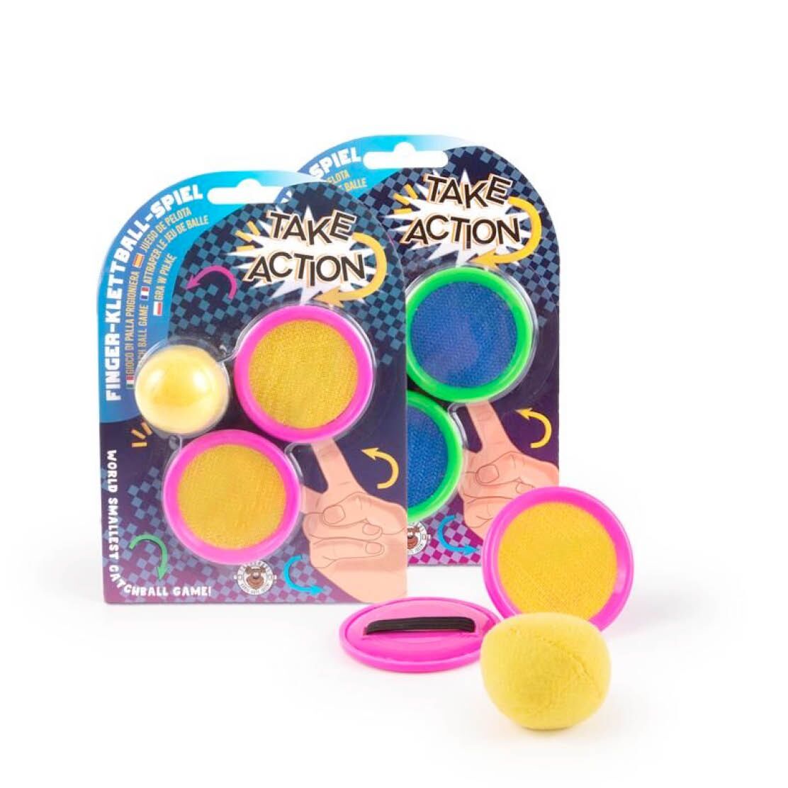 Mini Klettball Spiel "Take Action" – Bild 1