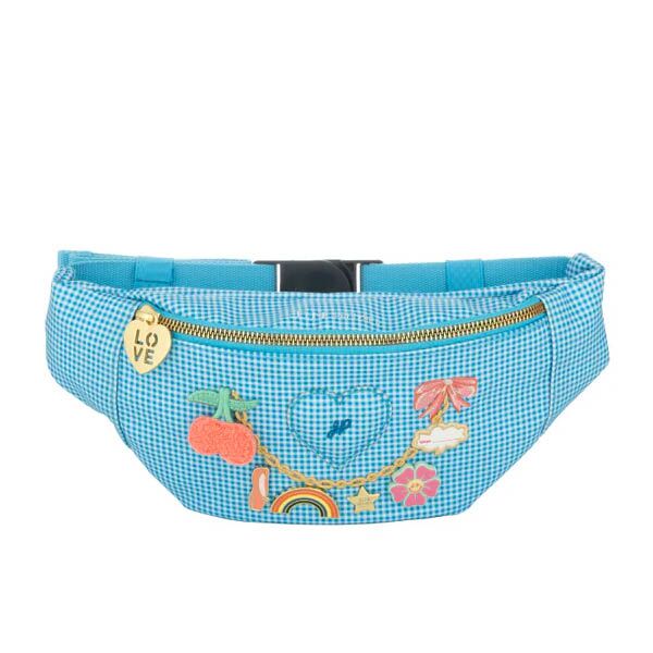 jeune_premier_06_246 Gürteltasche "Vichy Love Blue" – Bild 1