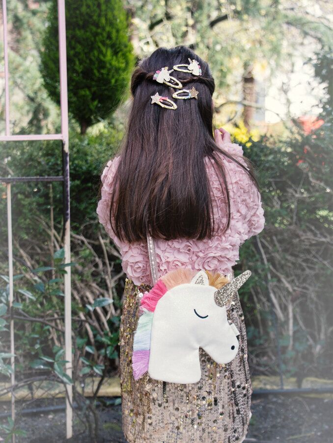 Umhängetasche "Rainbow Unicorn" – Bild 1