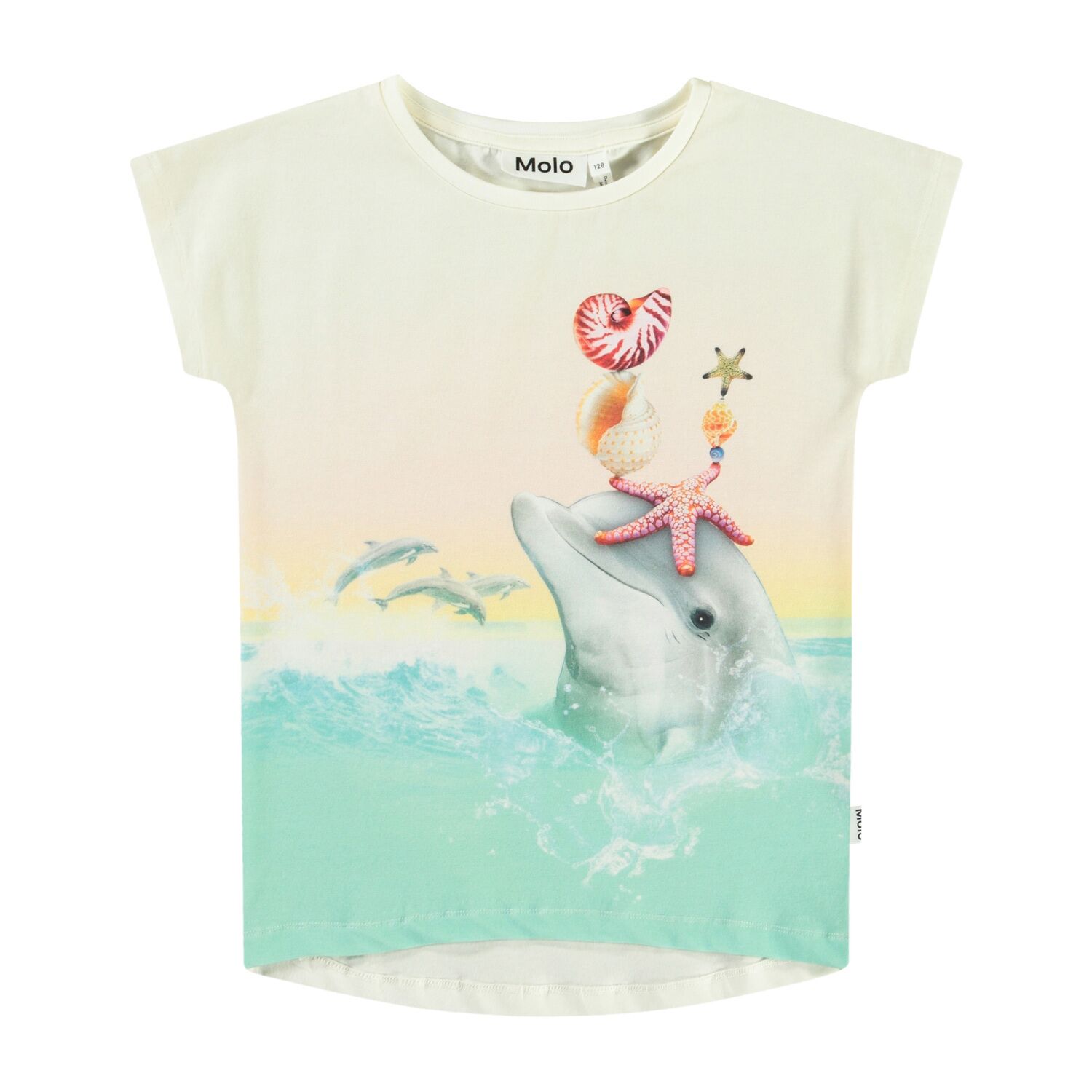 T-Shirt Short Sleeves Ragnhilde (Wave Jumping) – Bild 1