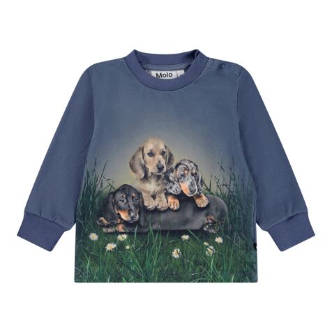 T-Shirt Long Sleeves Eloy (Dachshund Cubs) – Bild 1