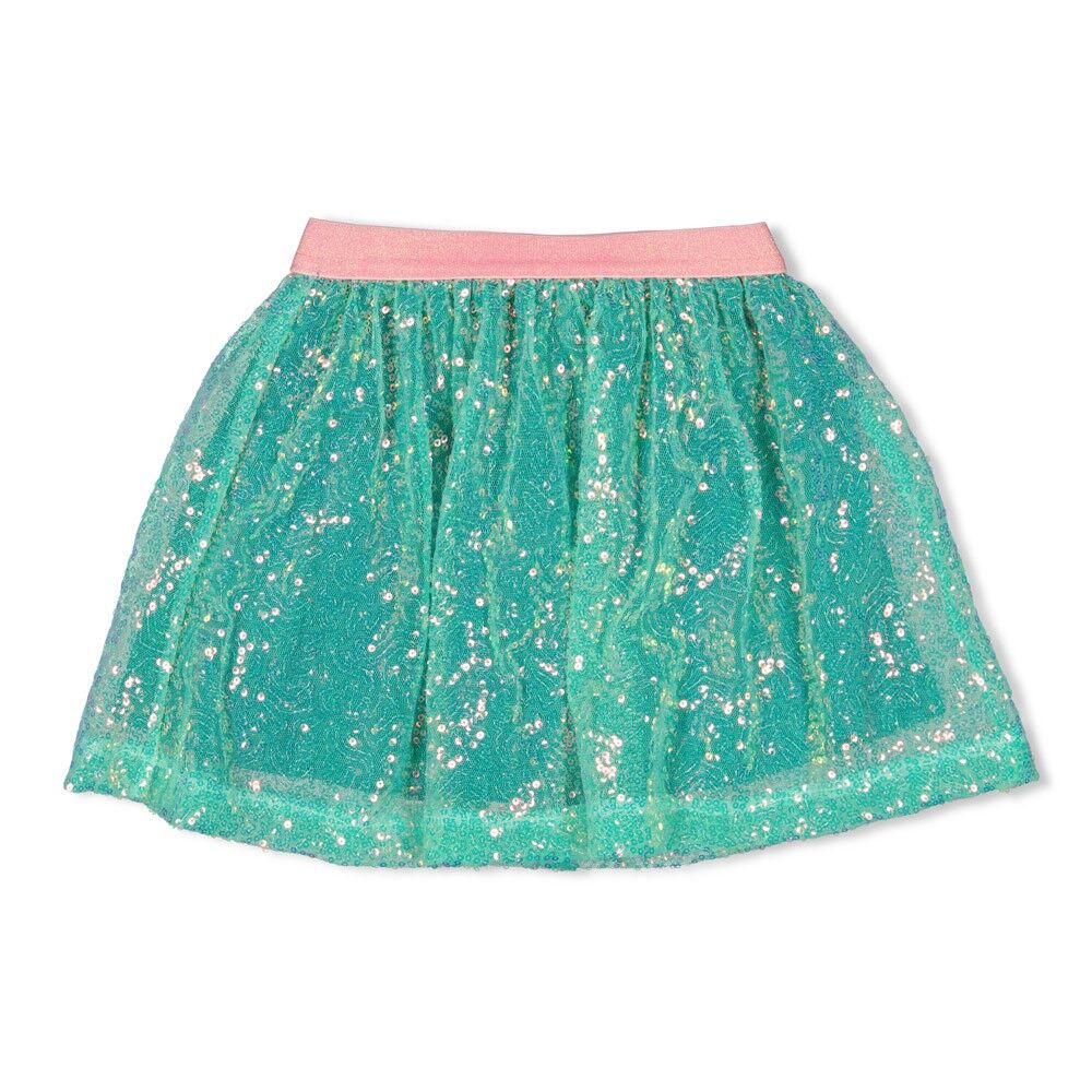 Pailetten Rock - Rolling into Spring (Grün) – Bild 1