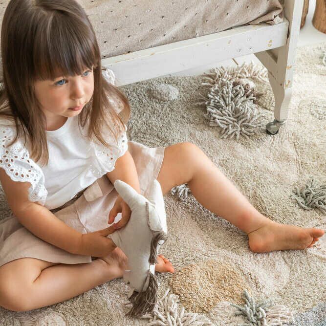 Waschbarer Spielteppich "Naturpfad" – Bild 1