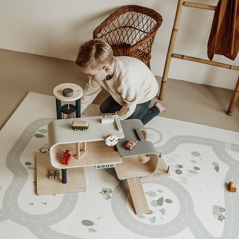 2 in 1 Spielmatte EEVAA "Roadmap" – Bild 1