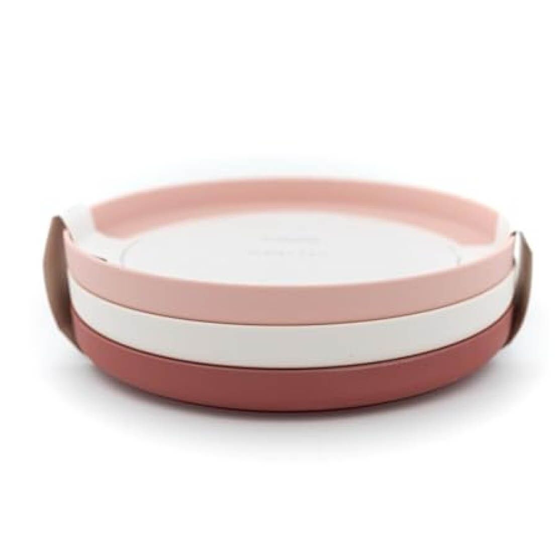 Kinder-Teller-Set (rosa) – Bild 1