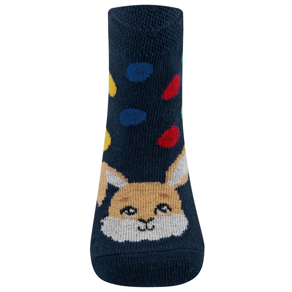 205351_1139_vorne Socken Osterhase (navy) – Bild 1
