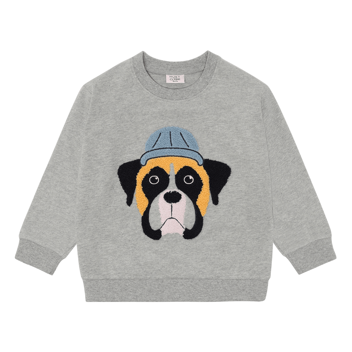 HCSejer Bulldog Sweatshirt (Tile Grey Melange) – Bild 1