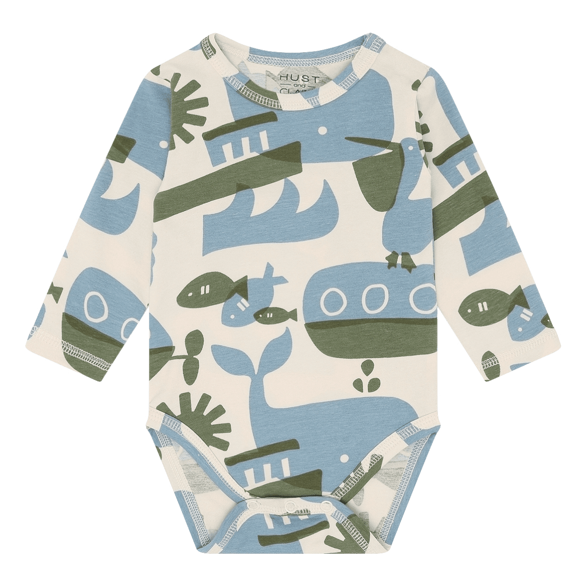 HCBilly Oceanlife Long Sleeved Body (Sandshell) – Bild 1