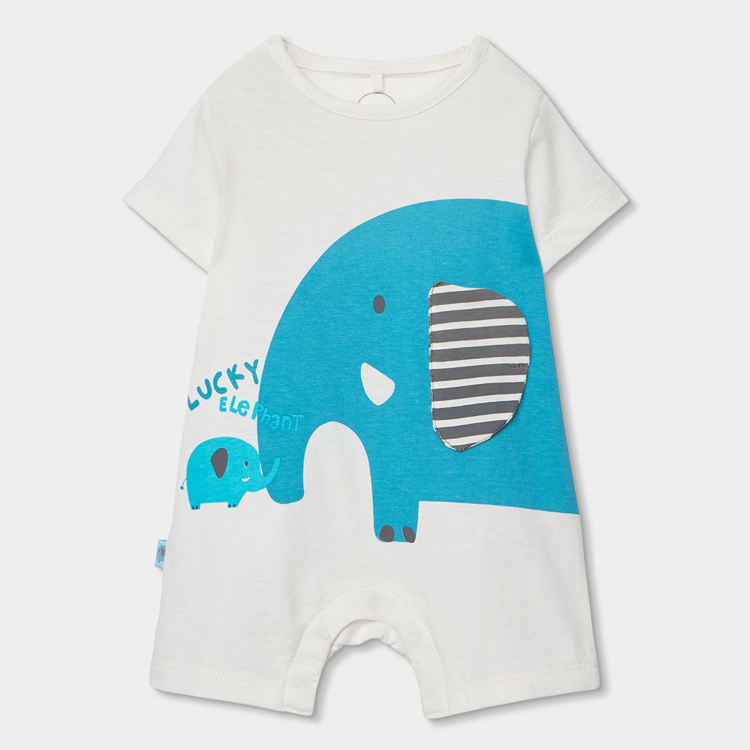 Strampelanzug (off white) von Boboli – Bild 1