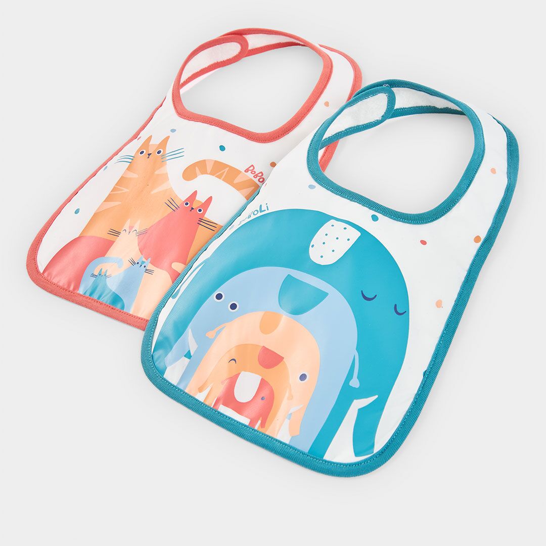 2er Pack Lätzchen (off white) von Boboli – Bild 1