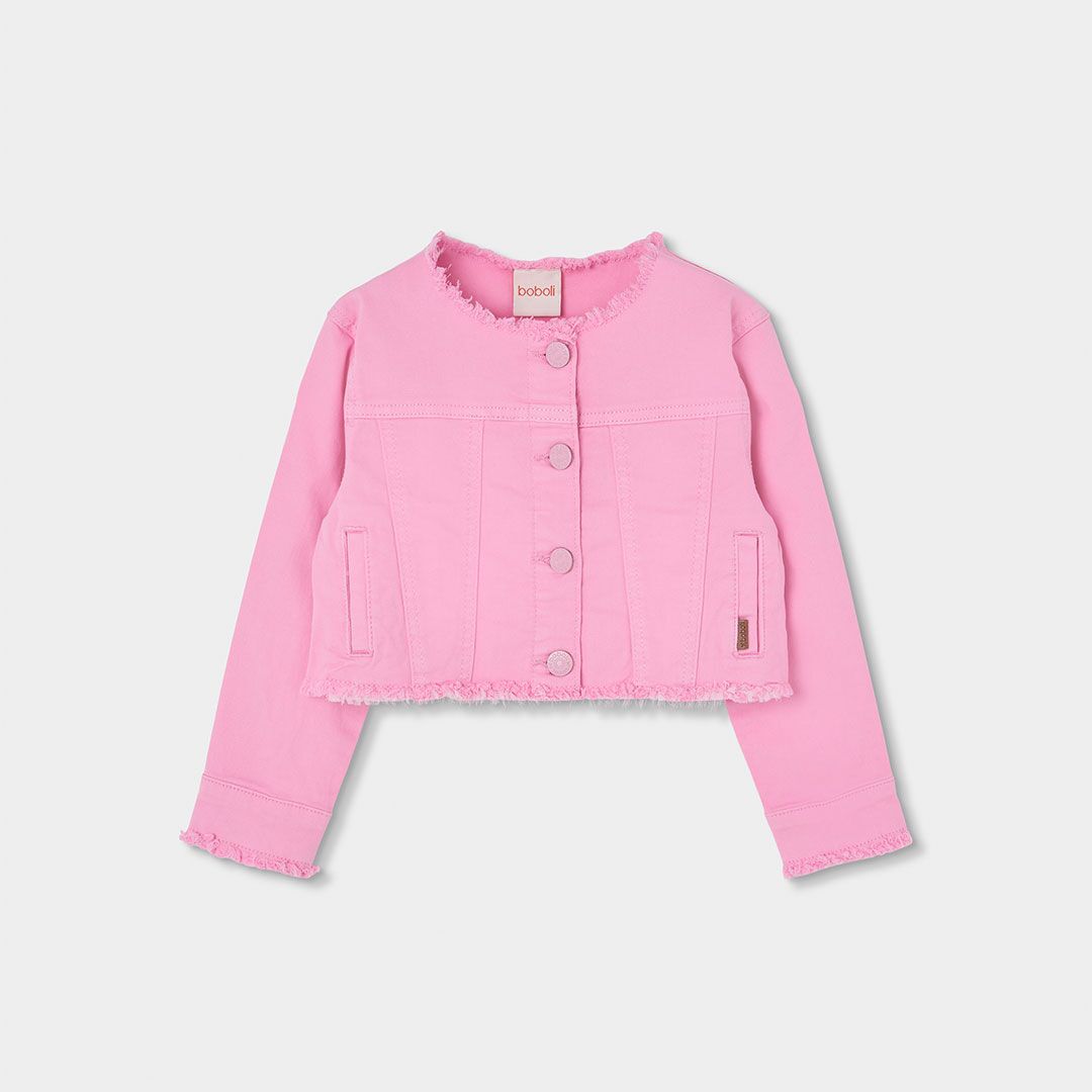 4930063958_a Windjacke serge, elastisch (flamingo) von Boboli – Bild 1