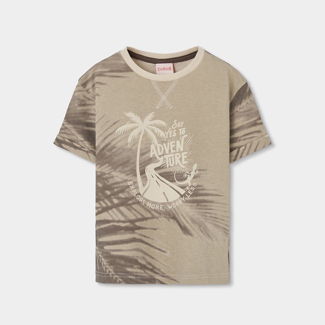 T-Shirt (elfenbein) von Boboli – Bild 1