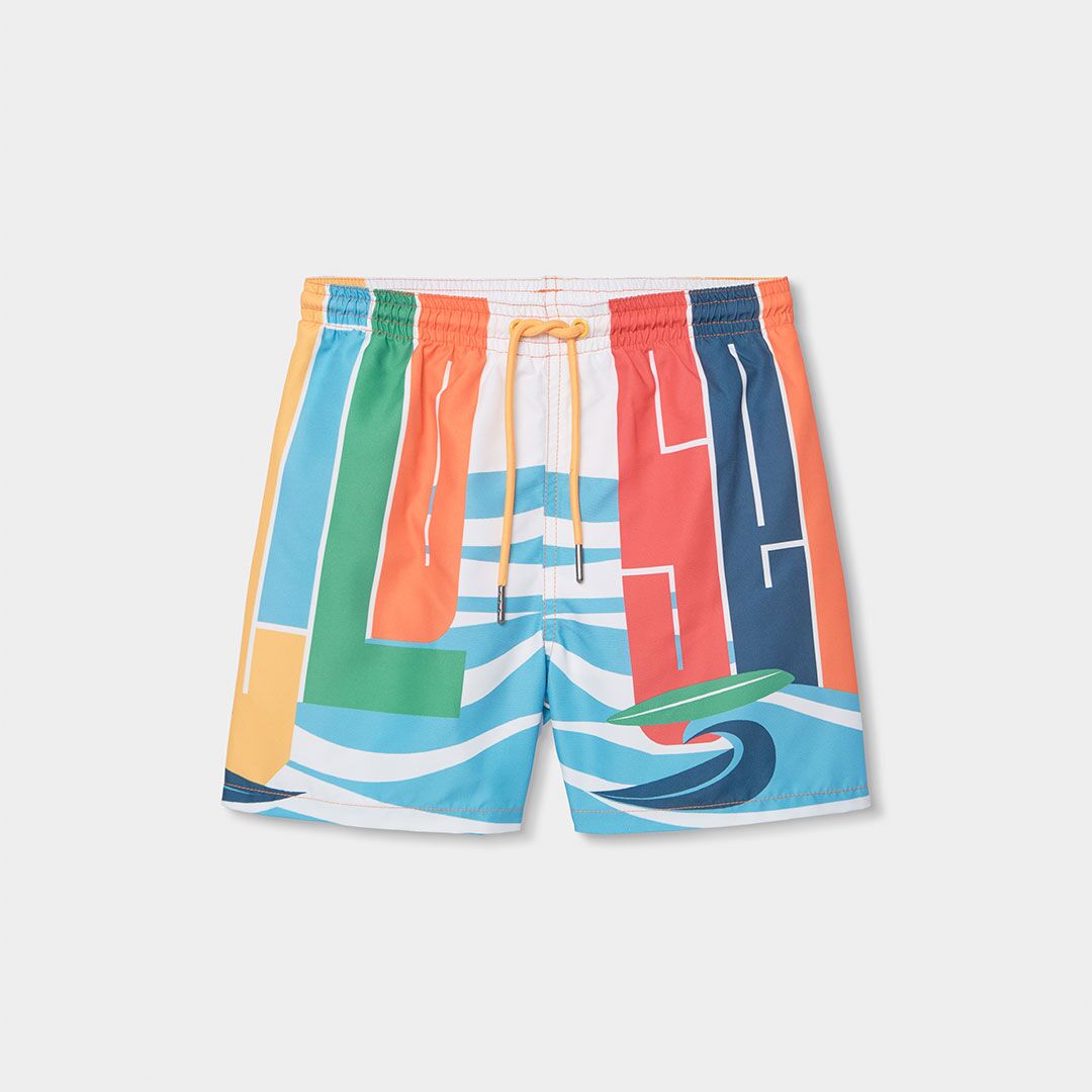 Badehose für Jungs (orange) von Boboli – Bild 1