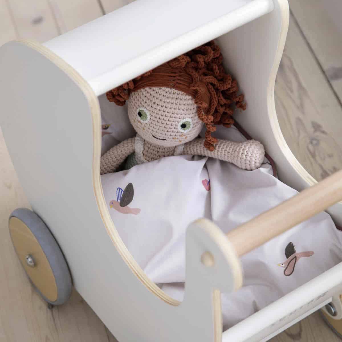 Sebra Puppenwagen aus Holz – Bild 1