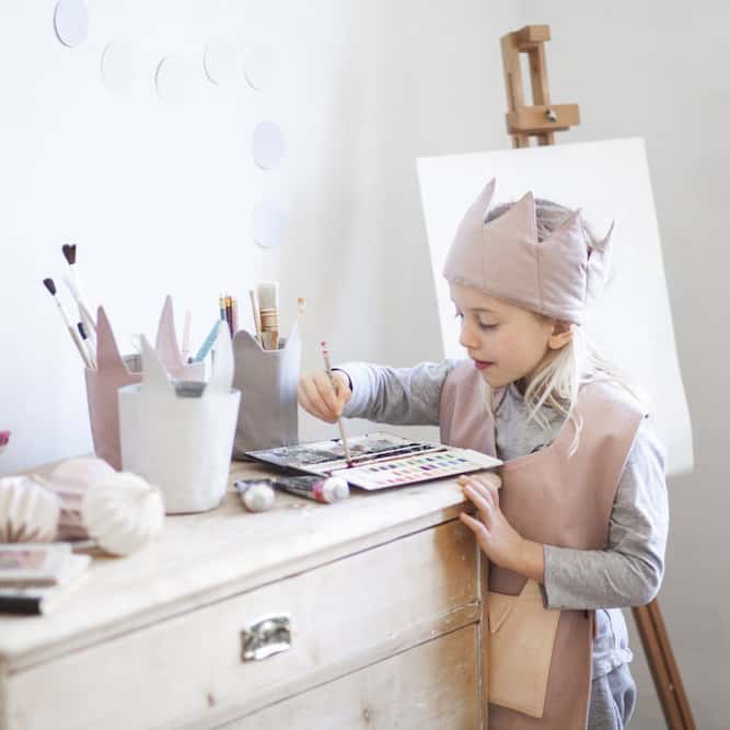 FBLChildSmockCuteBunny4 Häschen Tisch-Korb – Bild 1