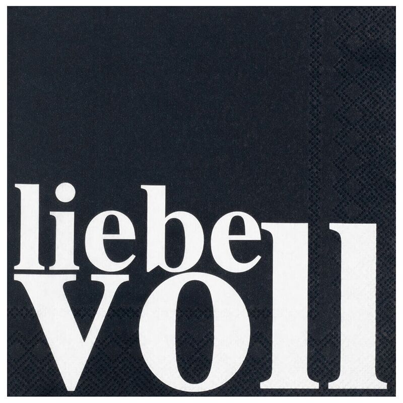 Servietten "Liebevoll" – Bild 1