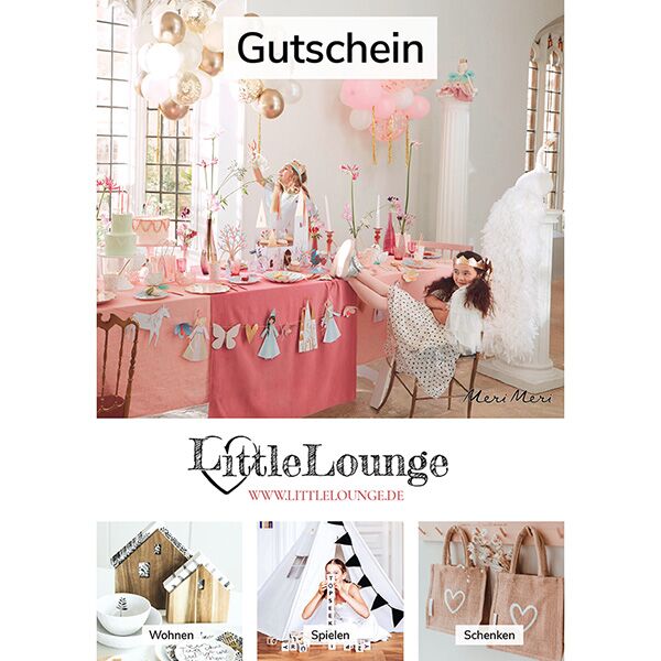 Wertgutschein_Front Wertgutschein für LittleLounge – Bild 1