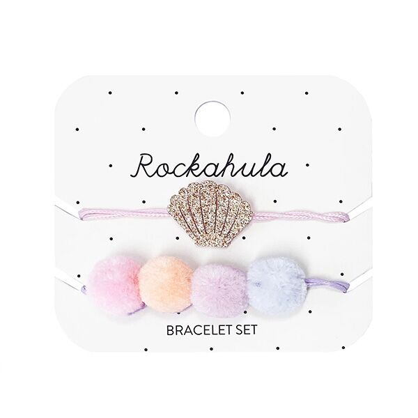 Seashell_Bracelet_Set Armband-Set "Muschel" – Bild 1