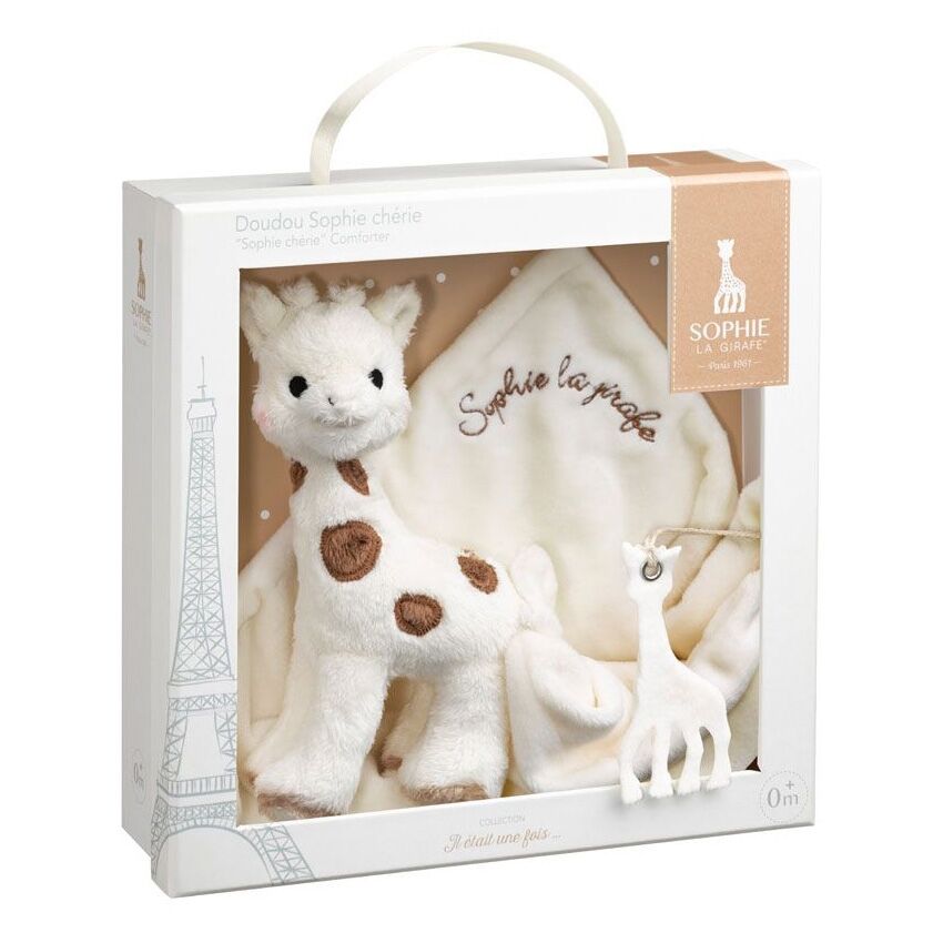 Schmusetuch Sophie Chérie, Plüsch – Bild 1