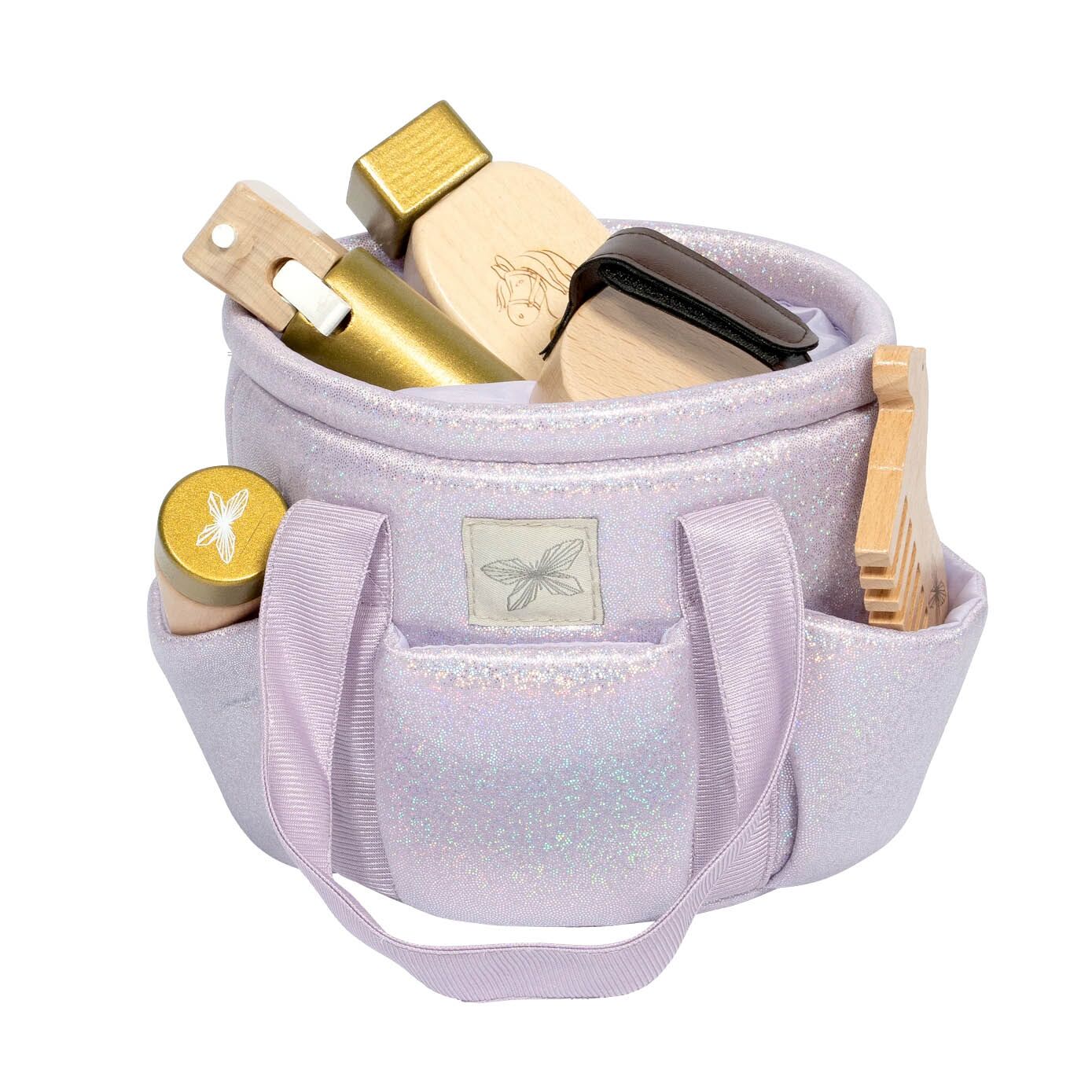 grooming_bag_purple1 Pflege-Tasche für die Hobby Horses (violett) – Bild 1