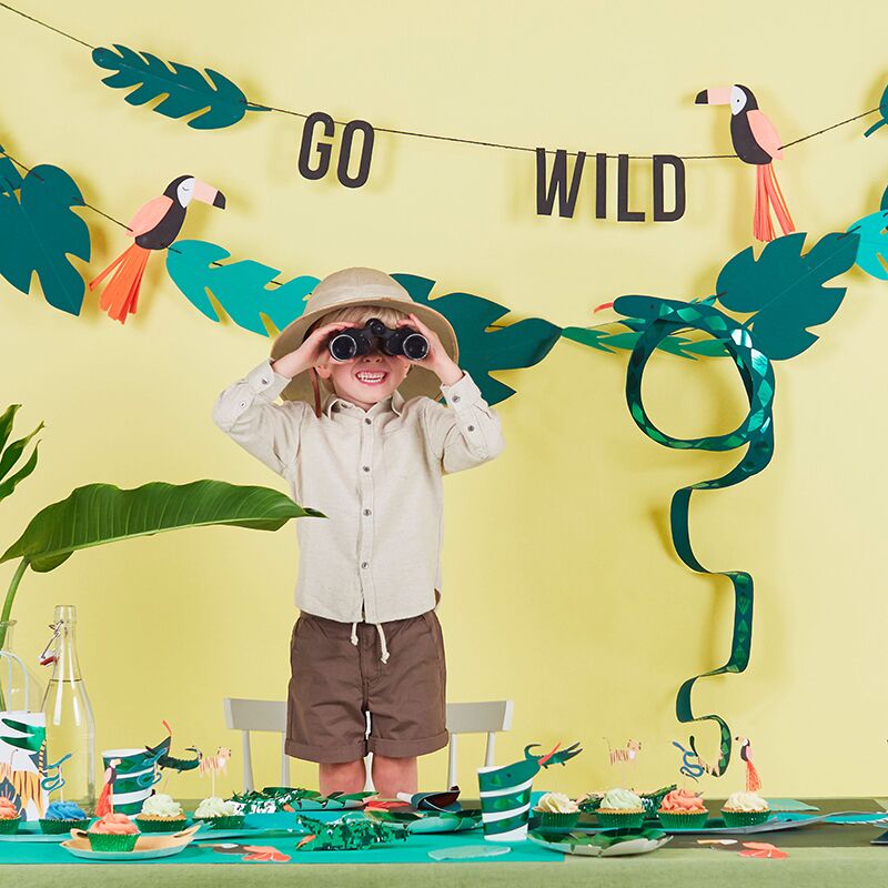 "Go Wild"-Girlande von Meri Meri – Bild 1