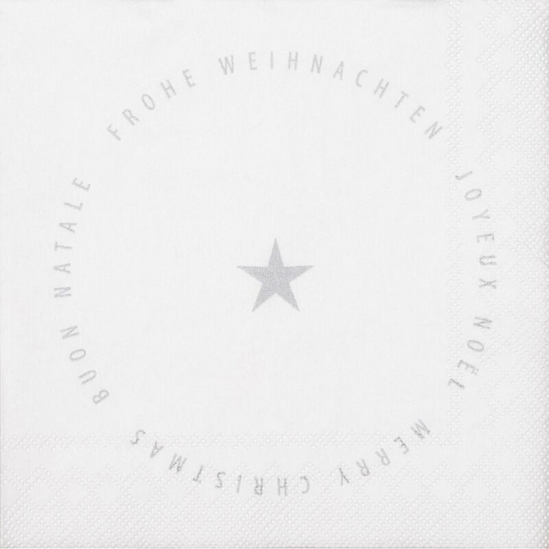 Cocktail-Servietten "Frohe Weihnachten" – Bild 1