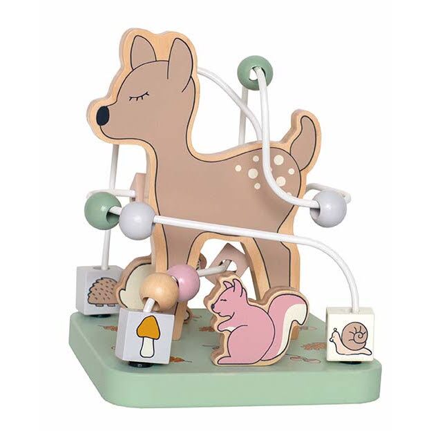 Perlen-Labyrinth "Waldtiere" – Bild 1