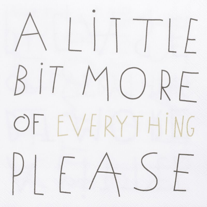 Cocktail-Servietten "A little bit more" – Bild 1