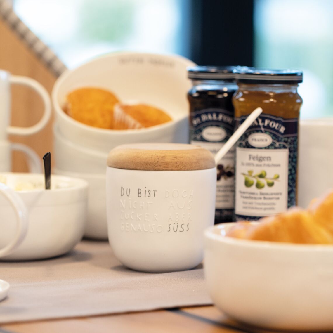 Zuckerdose "Du bist doch nicht aus Zucker" – Bild 1