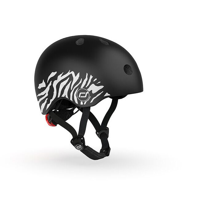 helm_zebra1 Scoot & Ride Helm XXS (zebra) – Bild 1