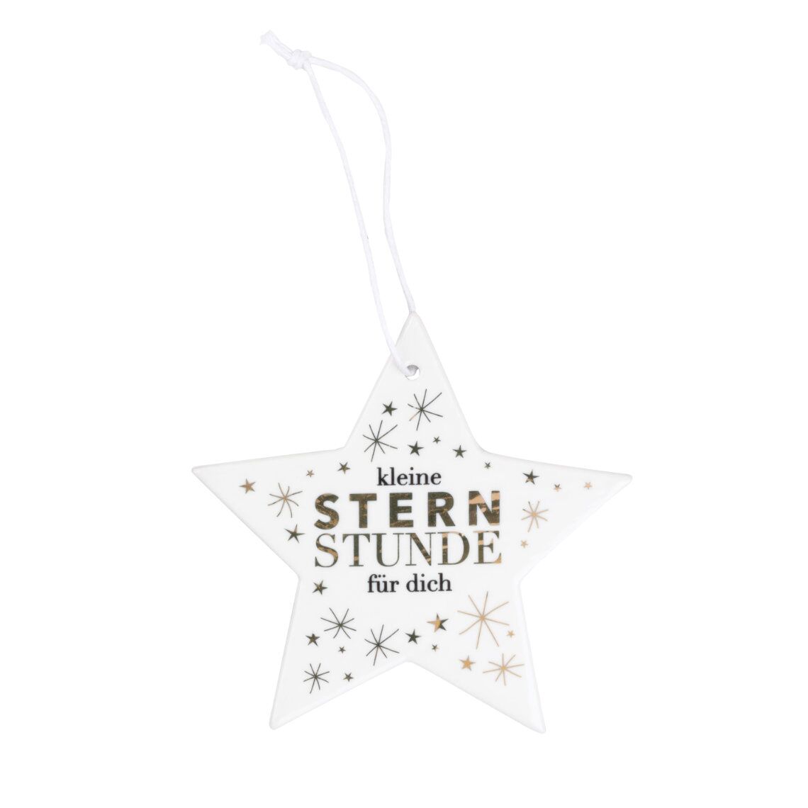 Glücksstern Aufhänger "Kleine Sternstunde für dich" – Bild 1