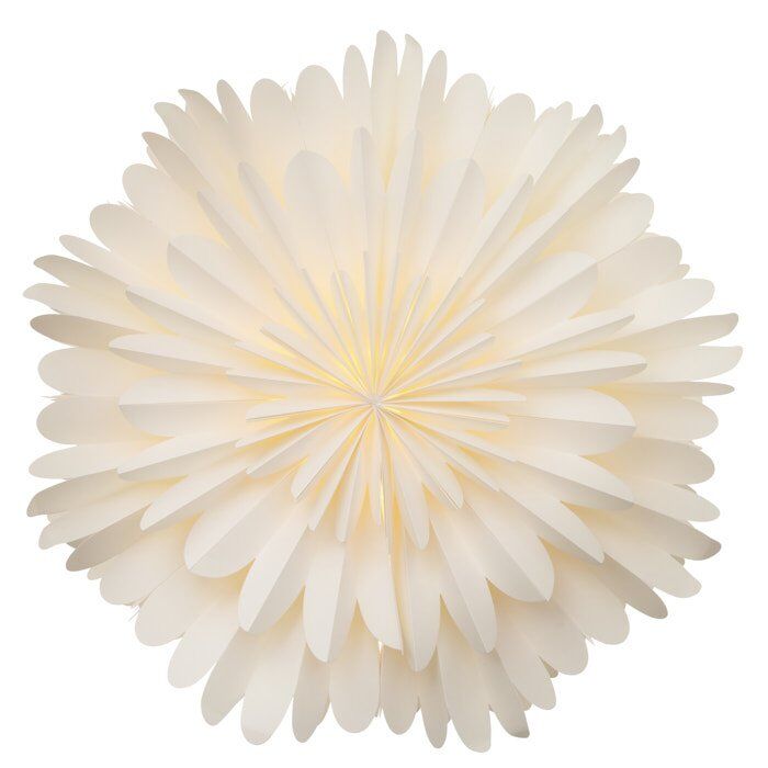Papierstern "Uranus" (White, 62 cm) – Bild 1