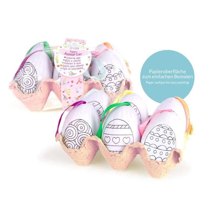 Ausmaleier aus Papier – Bild 1