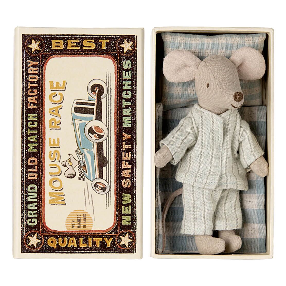 Großer Bruder Maus in der Streichholz Schachtel – Bild 1
