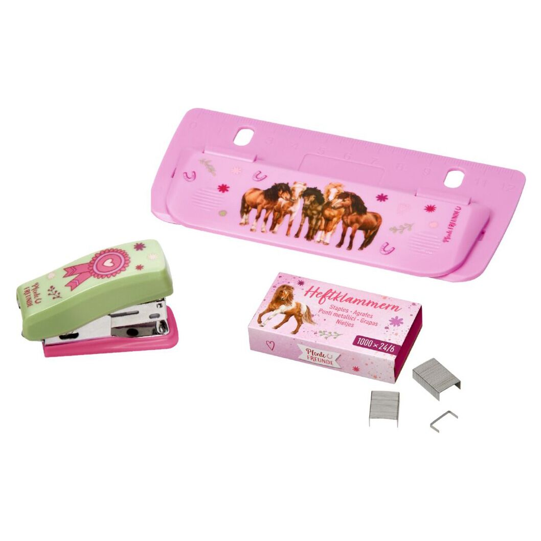 Hefter & Locher Set "Pferdefreunde" – Bild 1