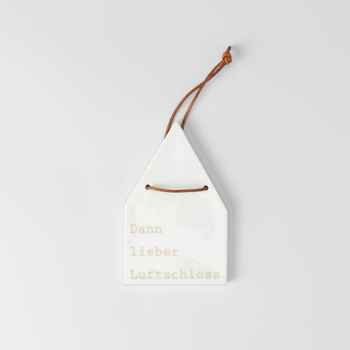 Wandhäuschen "Dann lieber Luftschloss" – Bild 1