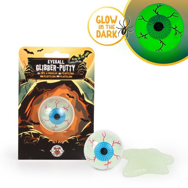 ZZ Glibber Knete "Eye Ball" (nachtleuchtend) – Bild 1