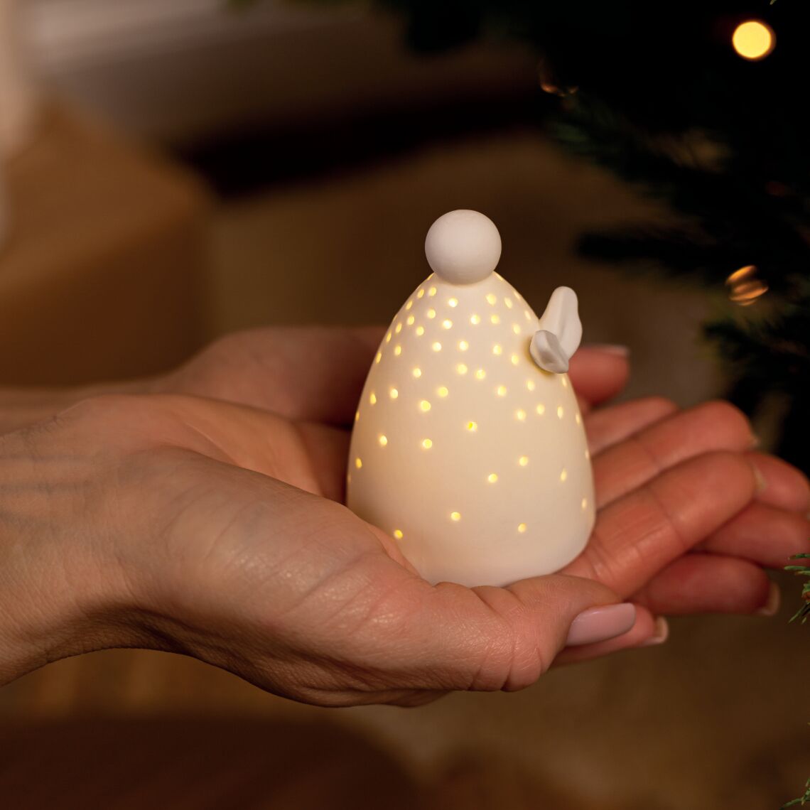 Mini LED Lichtengel "Punkte / Klein" – Bild 1