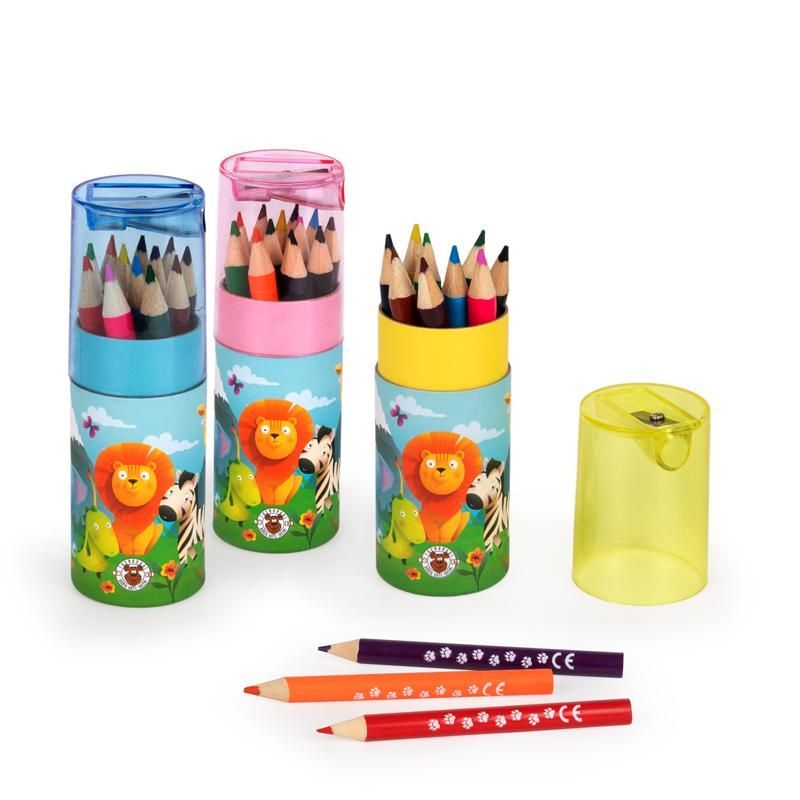 Buntstift Set mit Spitzer (13-teilig) – Bild 1