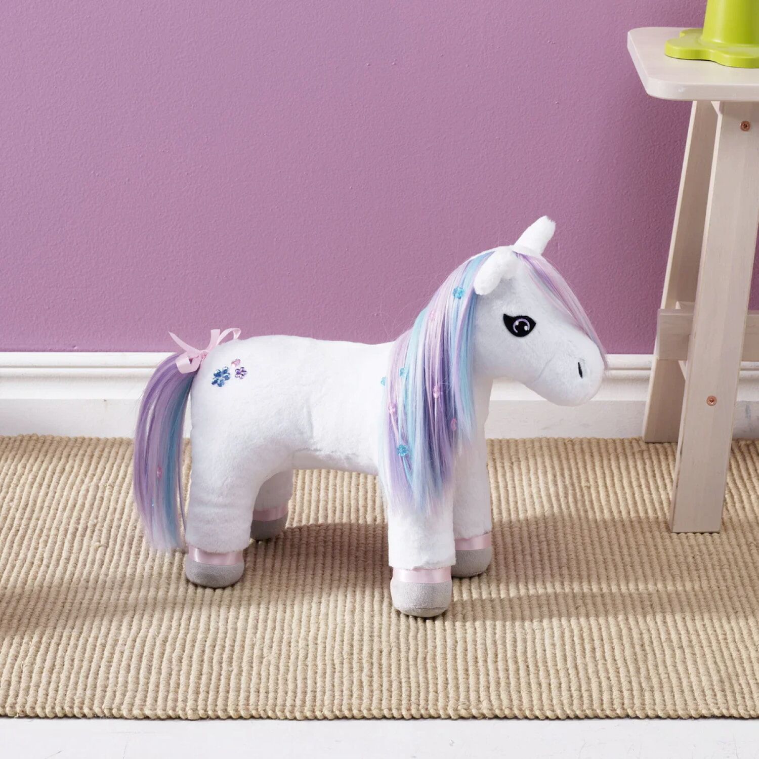 Regenbogen Mähne für Hobby Pony von Panduro – Bild 1