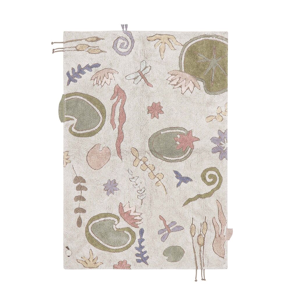 Waschbarer Spielteppich "Botanische Fantasie" – Bild 1