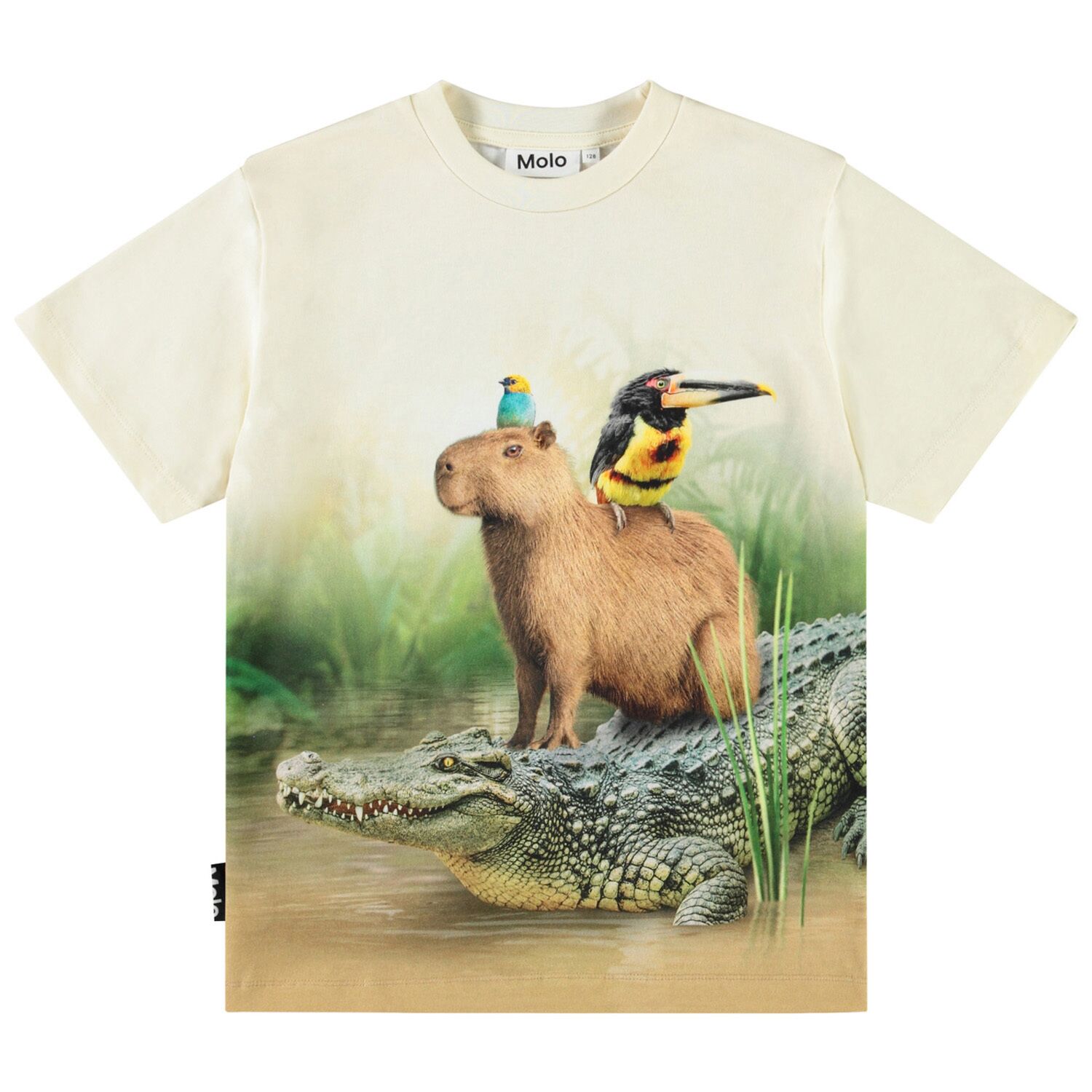 T-Shirt Short Sleeves Rubin (Capybara chill) – Bild 1