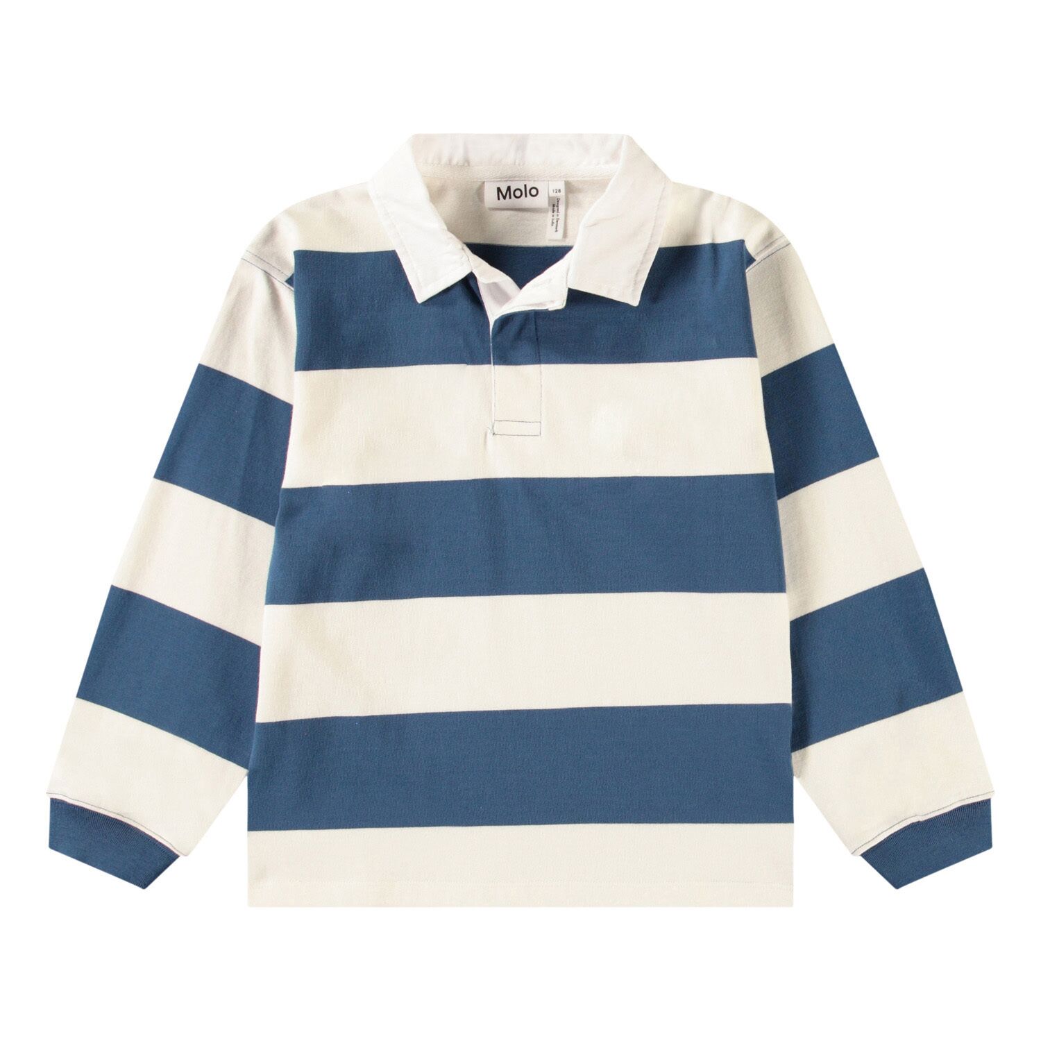 T-Shirt Long Sleeves Relz (Blue Stripe chill) – Bild 1