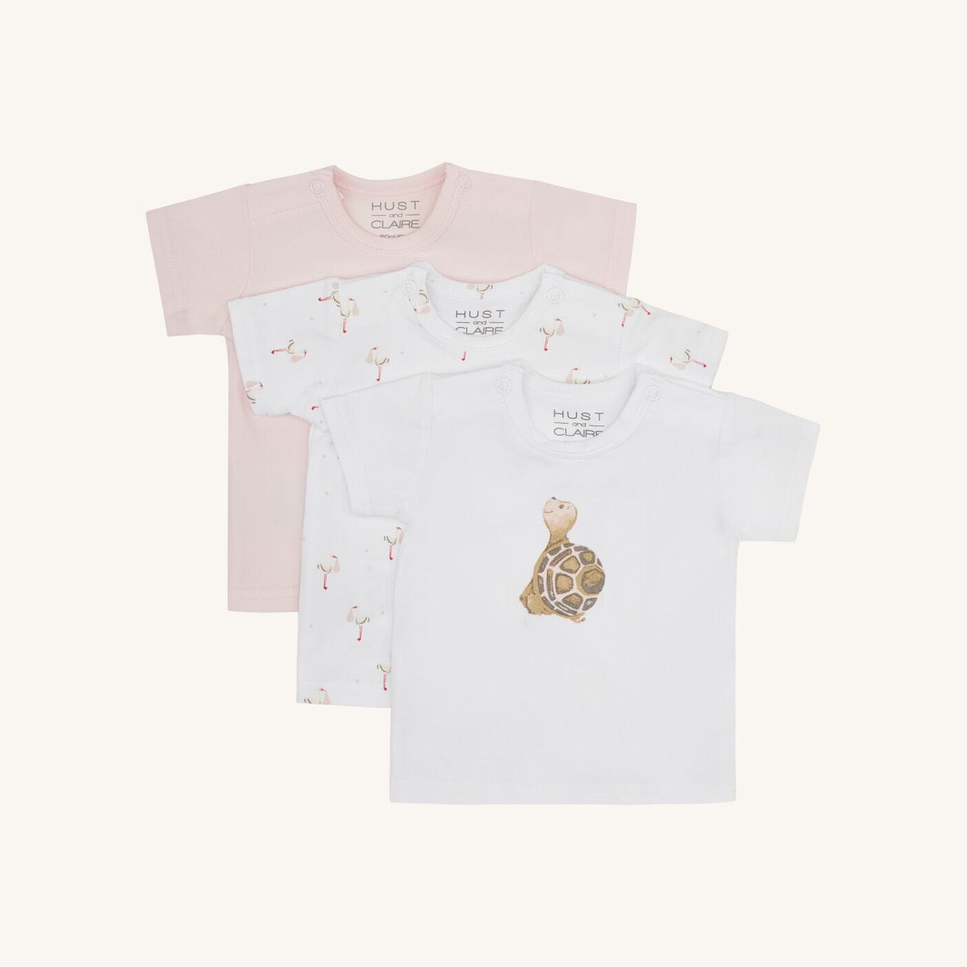 342-00595-39261-4302-medium HCAlvi T-Shirt 3er-Pack (Rose morn) – Bild 1