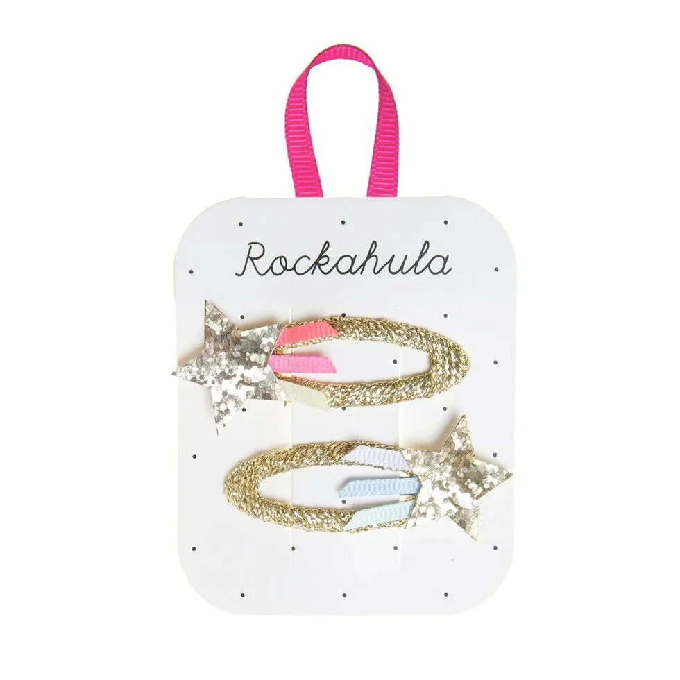 "Disko Star"-Haarspangen – Bild 1